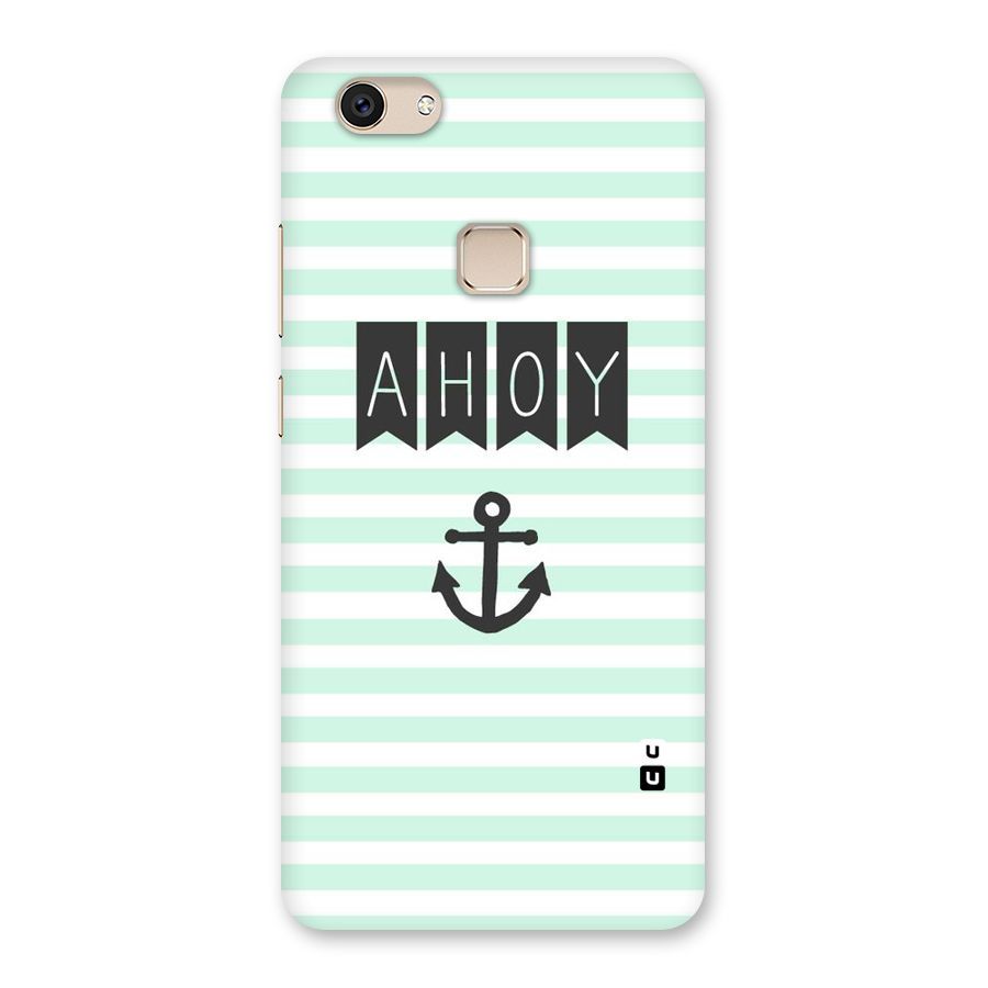Ahoy Sailor Back Case for Vivo V7