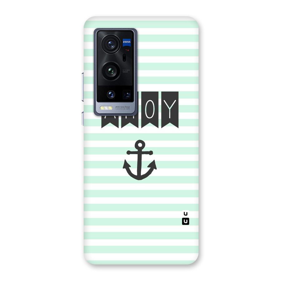 Ahoy Sailor Back Case for Vivo X60 Pro Plus