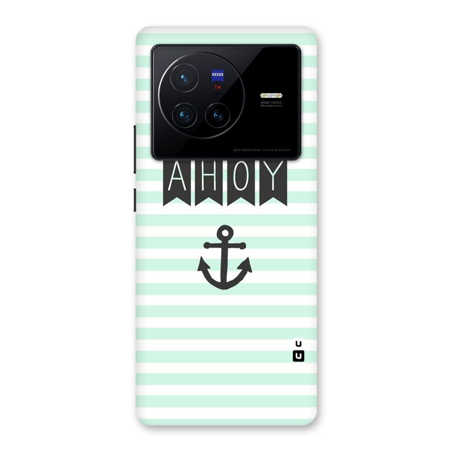 Ahoy Sailor Back Case for Vivo X80