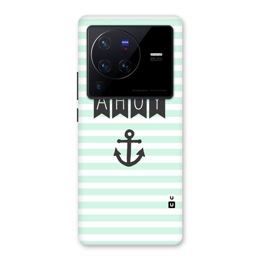 Ahoy Sailor Back Case for Vivo X80 Pro