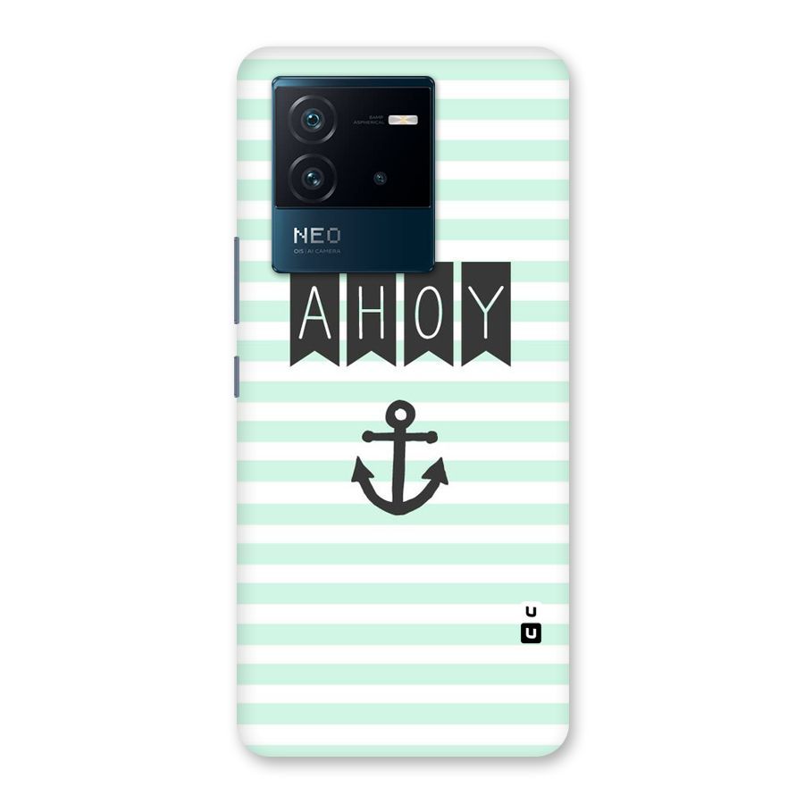 Ahoy Sailor Back Case for Vivo iQOO Neo 6 5G