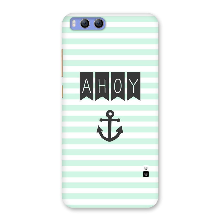 Ahoy Sailor Back Case for Xiaomi Mi 6
