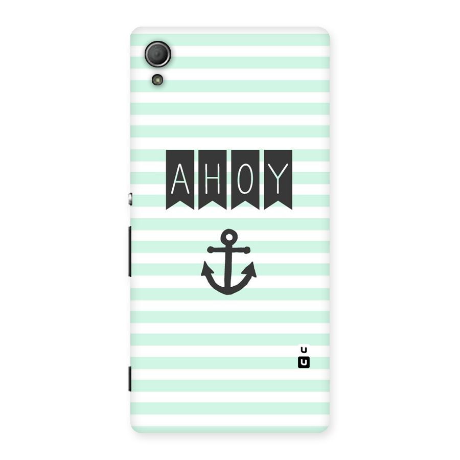 Ahoy Sailor Back Case for Xperia Z3 Plus