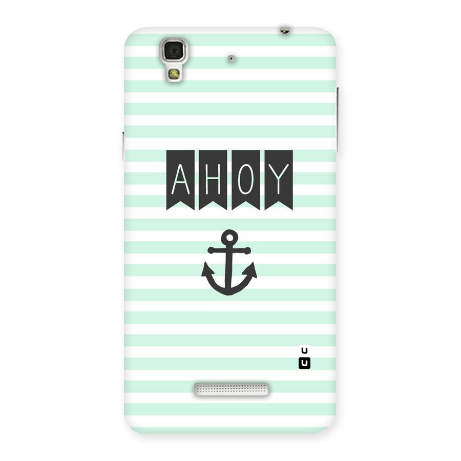 Ahoy Sailor Back Case for Yu Yureka
