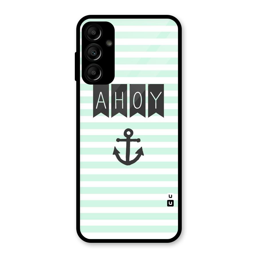 Ahoy Sailor Glass Back Case for Galaxy A14 5G
