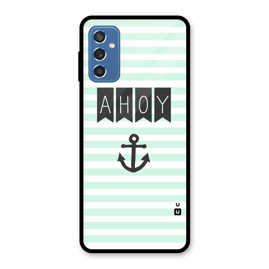 Ahoy Sailor Glass Back Case for Galaxy M52 5G