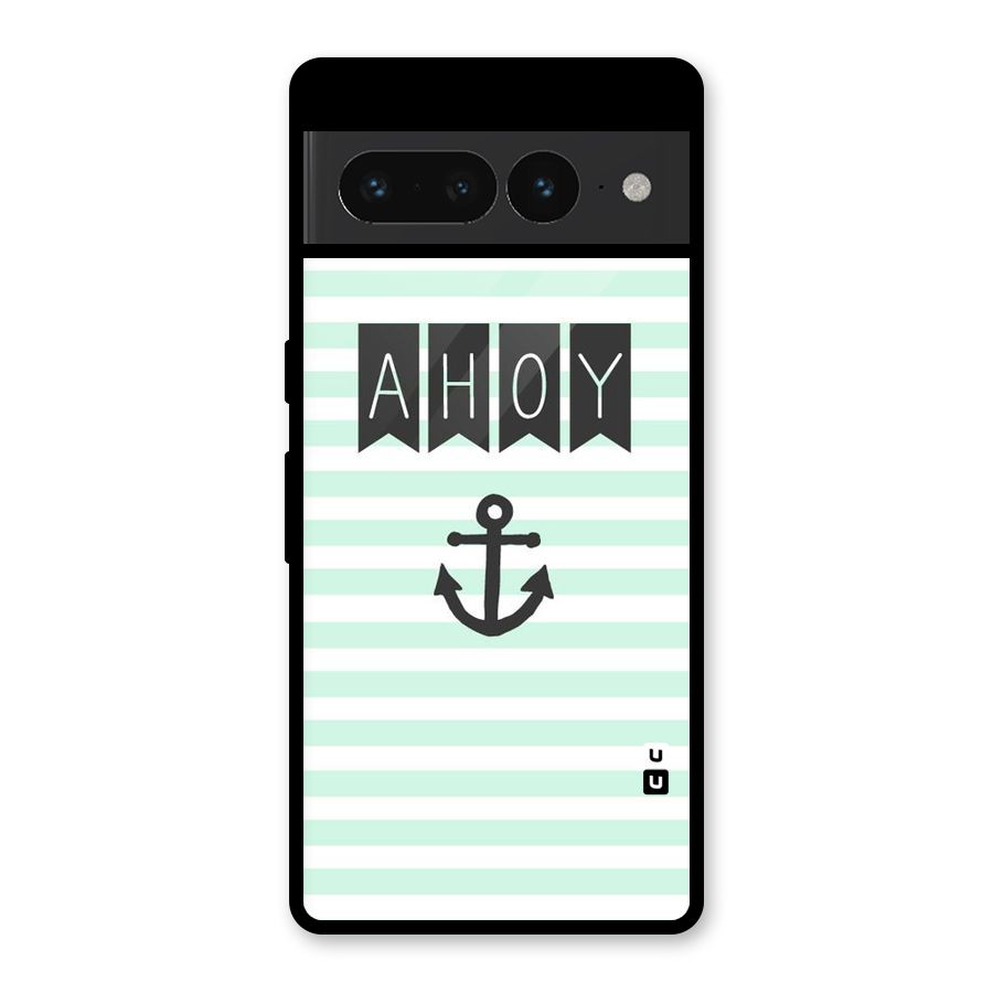 Ahoy Sailor Glass Back Case for Google Pixel 7 Pro