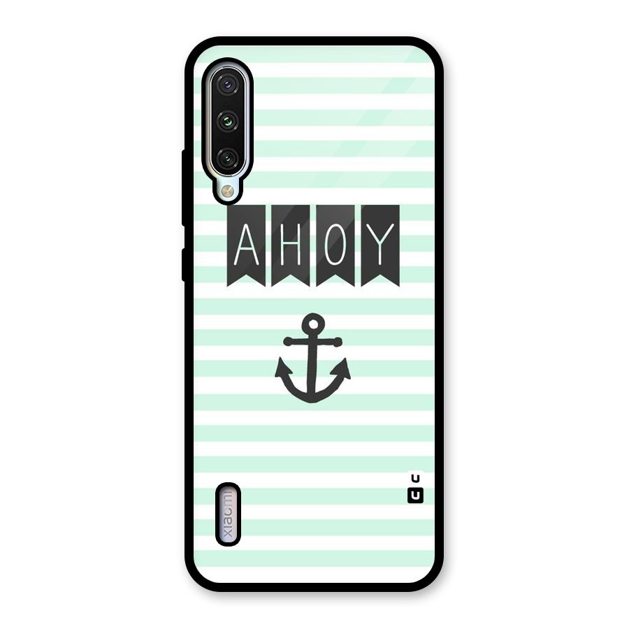 Ahoy Sailor Glass Back Case for Mi A3