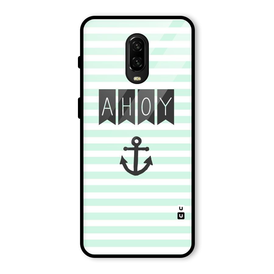 Ahoy Sailor Glass Back Case for OnePlus 6T