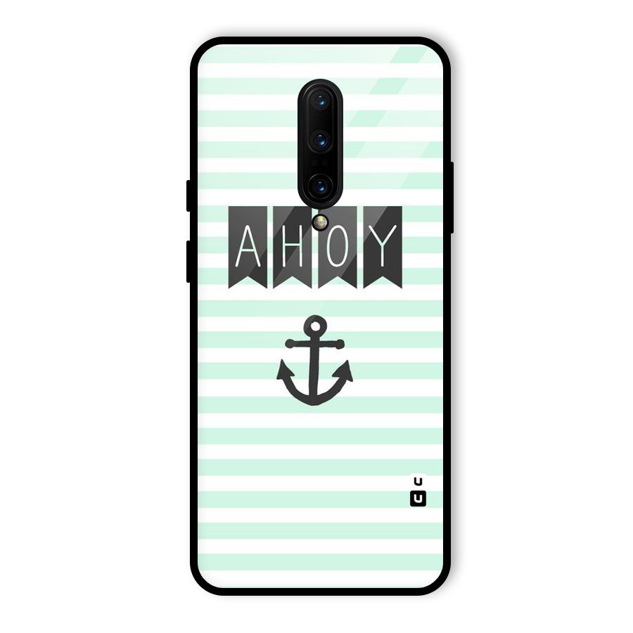 Ahoy Sailor Glass Back Case for OnePlus 7 Pro