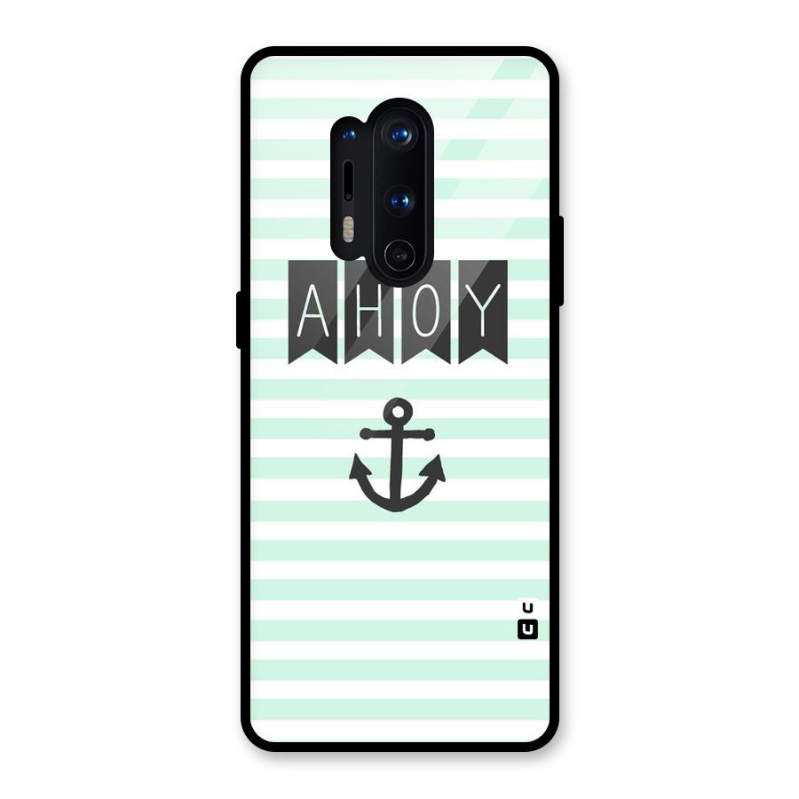 Ahoy Sailor Glass Back Case for OnePlus 8 Pro