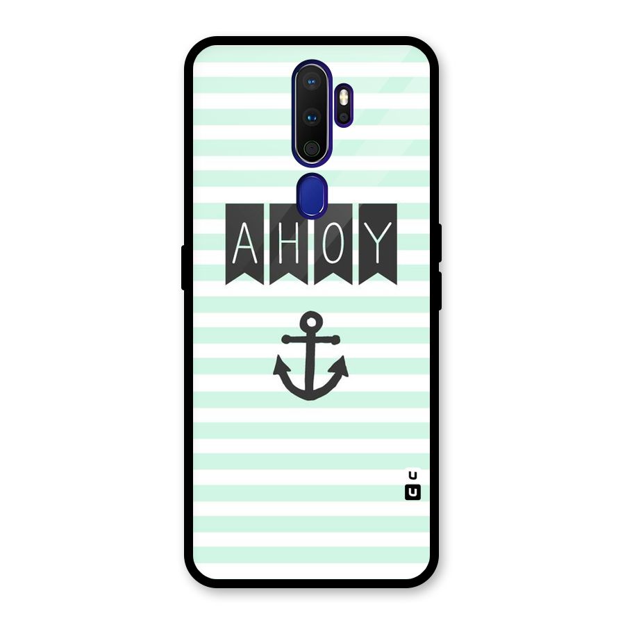 Ahoy Sailor Glass Back Case for Oppo A9 (2020)