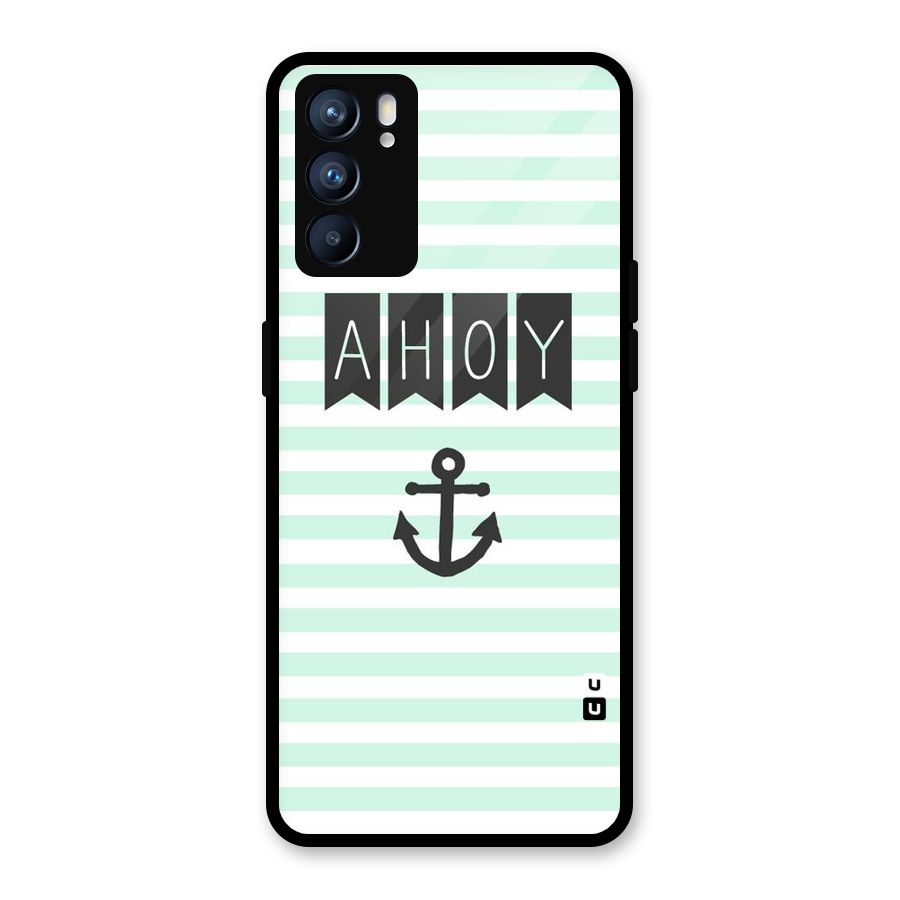 Ahoy Sailor Glass Back Case for Oppo Reno6 5G