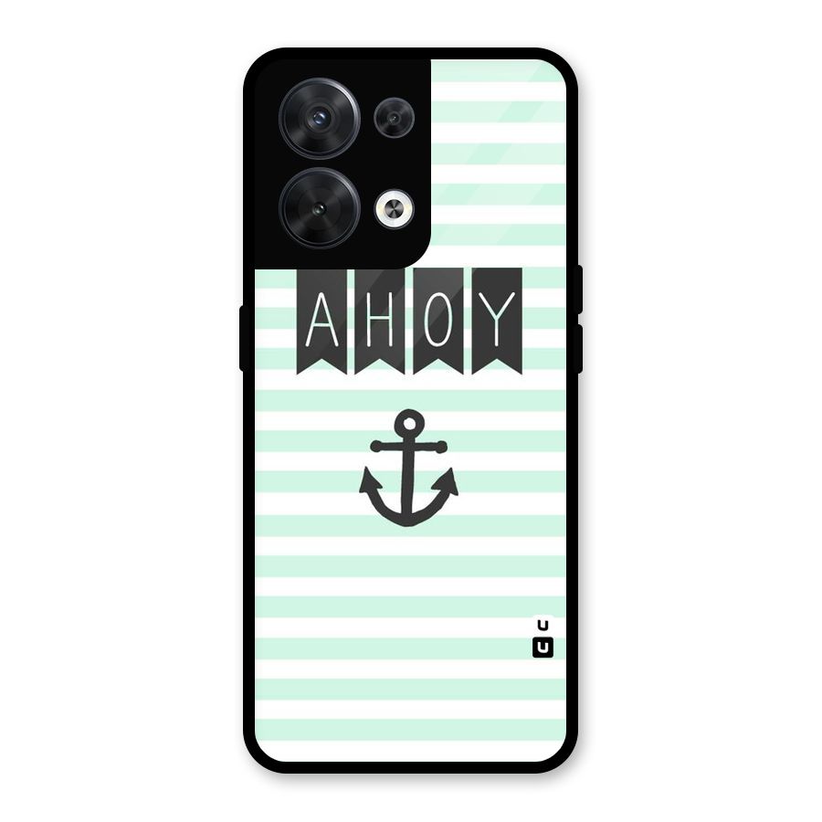 Ahoy Sailor Glass Back Case for Oppo Reno8 5G