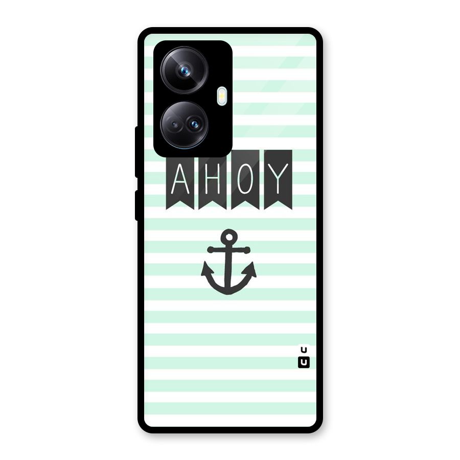 Ahoy Sailor Glass Back Case for Realme 10 Pro Plus