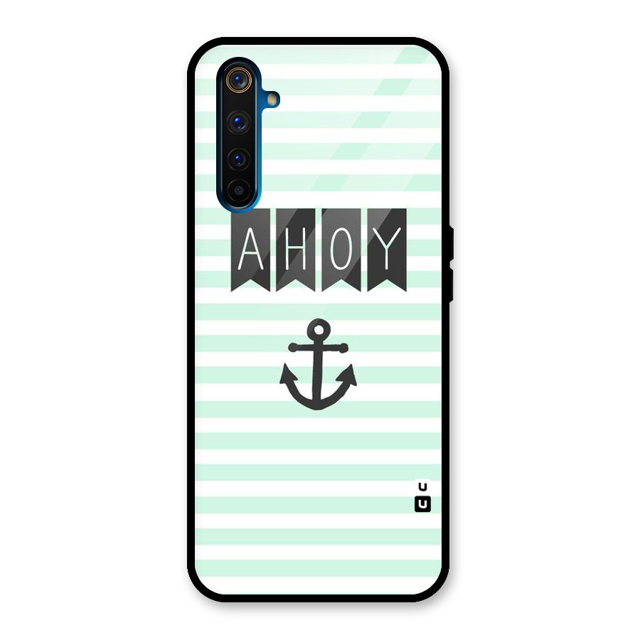 Ahoy Sailor Glass Back Case for Realme 6 Pro