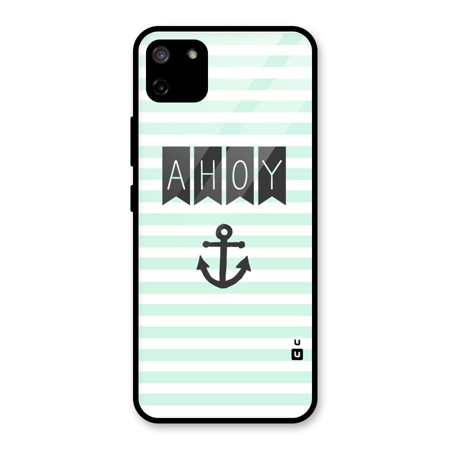 Ahoy Sailor Glass Back Case for Realme C11