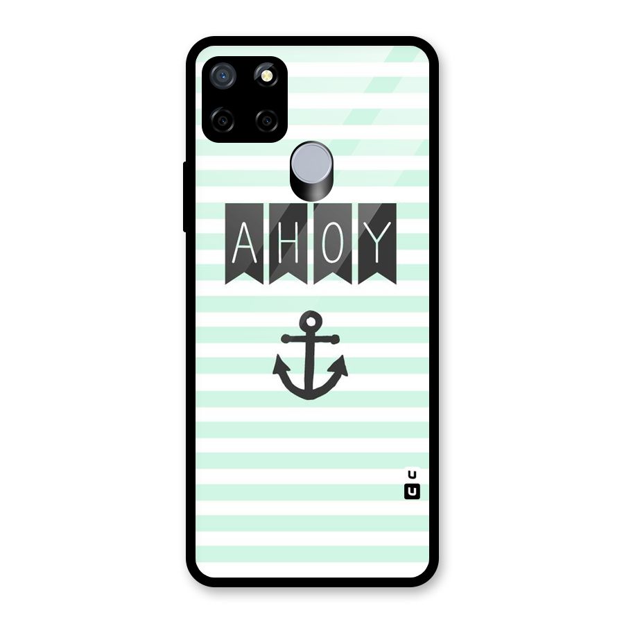 Ahoy Sailor Glass Back Case for Realme C12