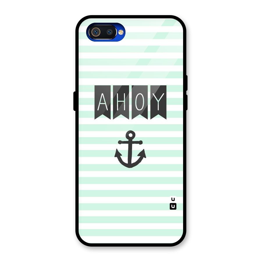 Ahoy Sailor Glass Back Case for Realme C2