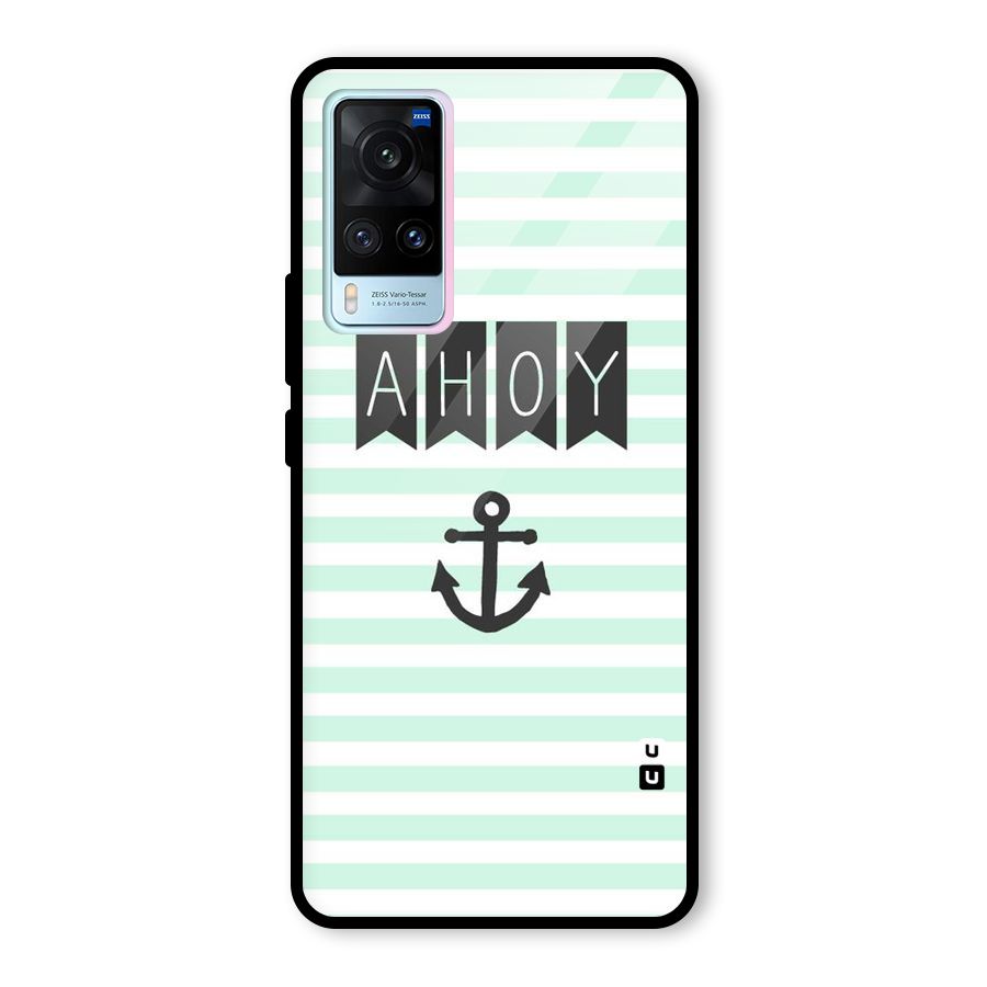 Ahoy Sailor Glass Back Case for Vivo X60