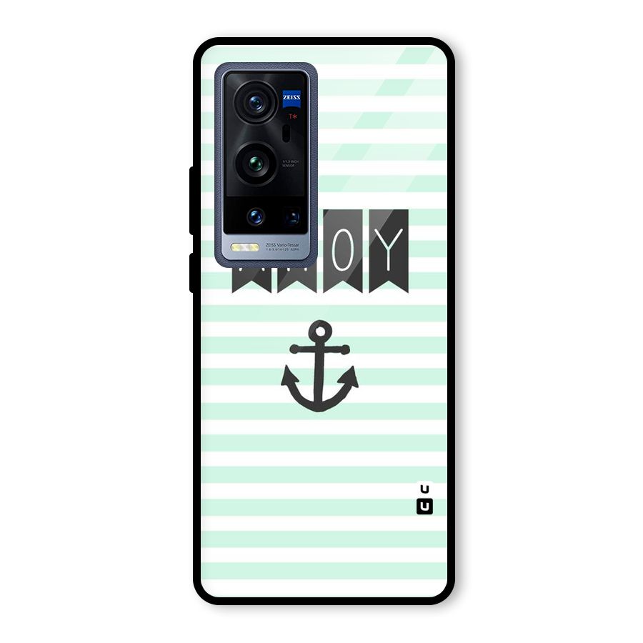 Ahoy Sailor Glass Back Case for Vivo X60 Pro Plus
