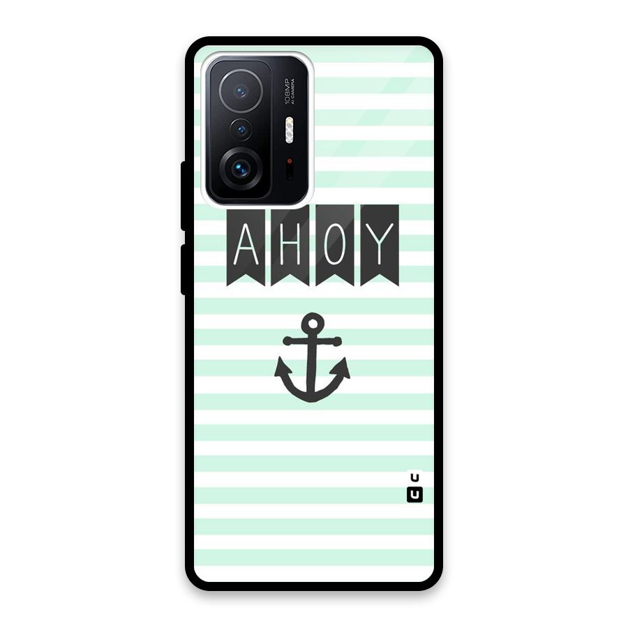 Ahoy Sailor Glass Back Case for Xiaomi 11T Pro