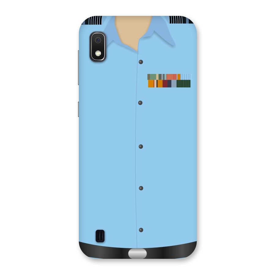 Air Force Uniform Back Case for Galaxy A10