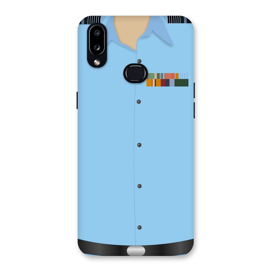 Air Force Uniform Back Case for Galaxy A10s