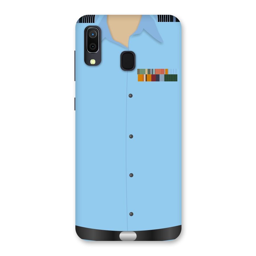 Air Force Uniform Back Case for Galaxy A30