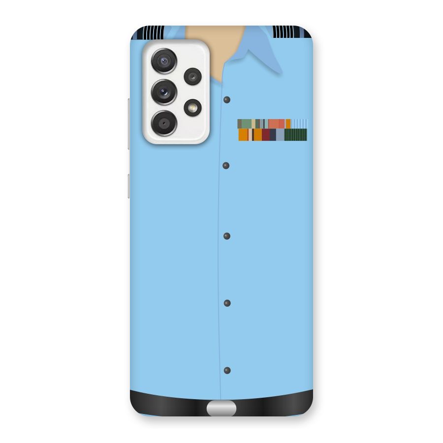 Air Force Uniform Back Case for Galaxy A52