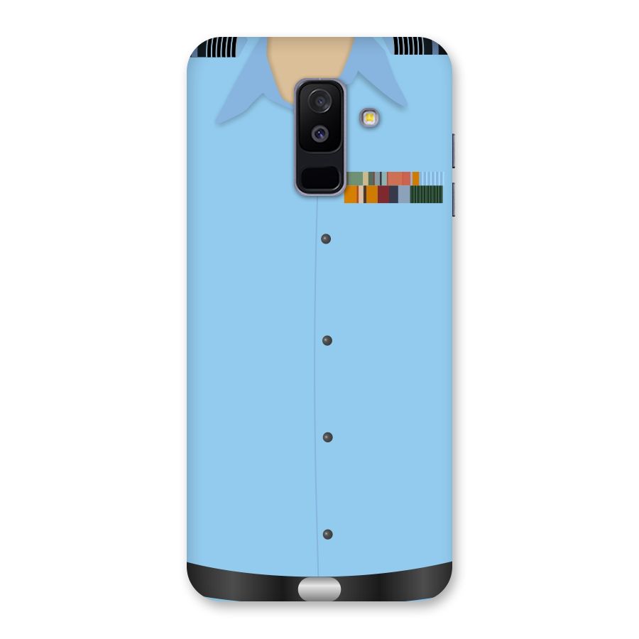 Air Force Uniform Back Case for Galaxy A6 Plus