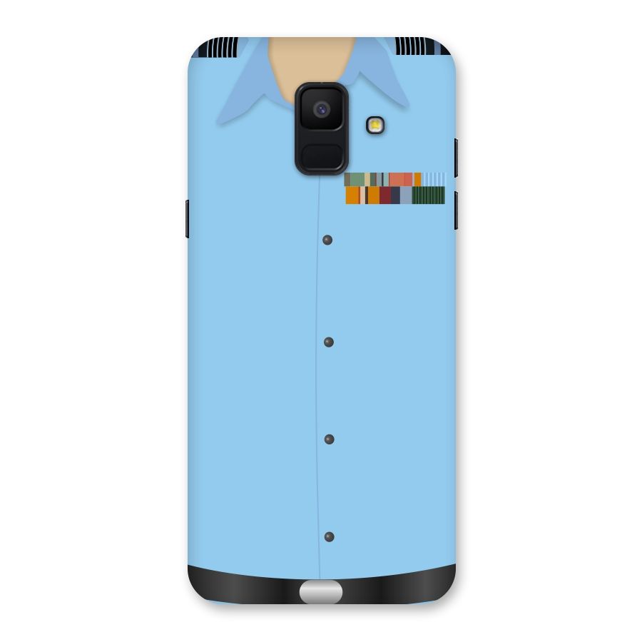 Air Force Uniform Back Case for Galaxy A6 (2018)