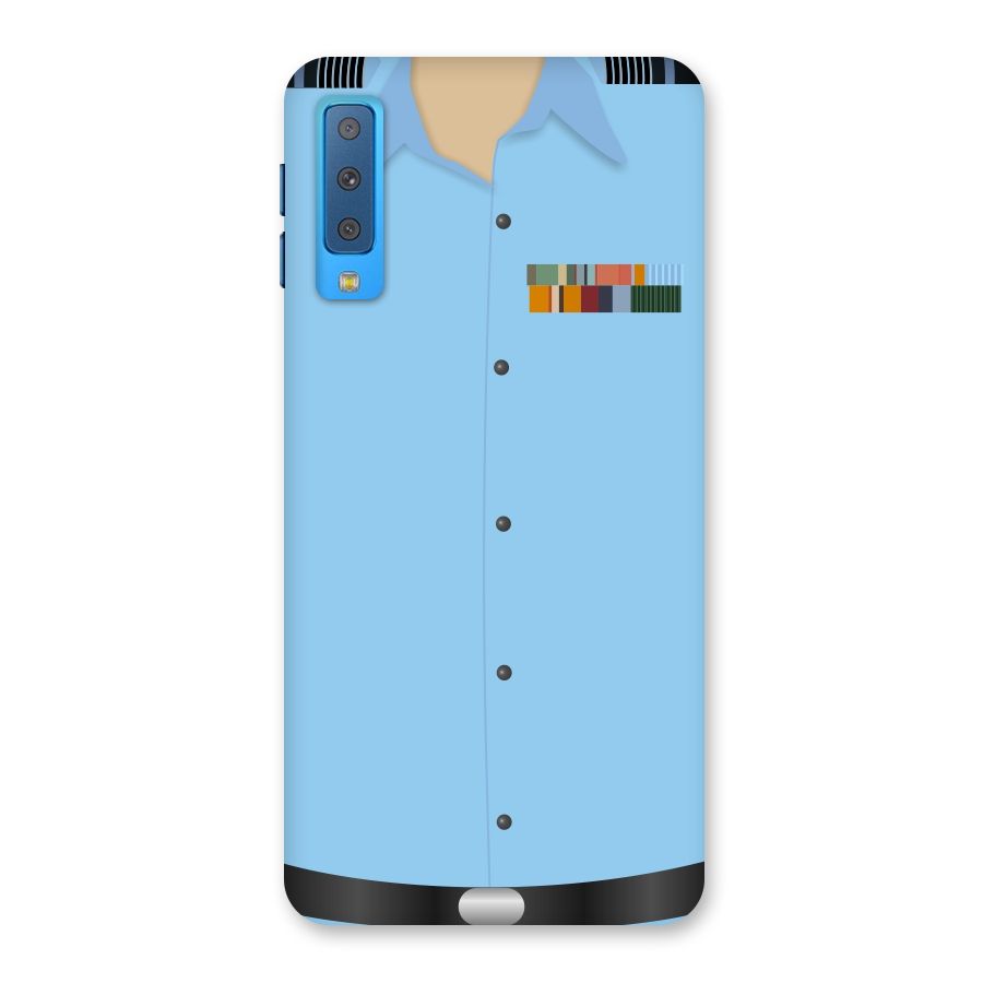 Air Force Uniform Back Case for Galaxy A7 (2018)