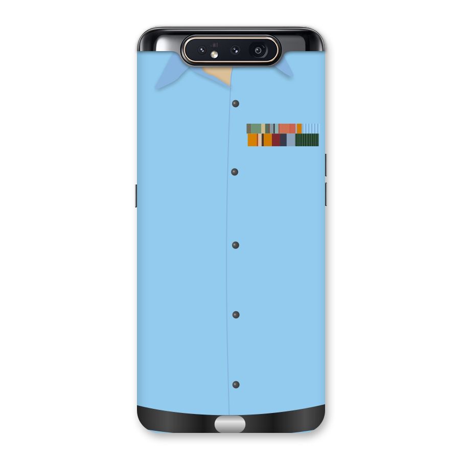 Air Force Uniform Back Case for Galaxy A80