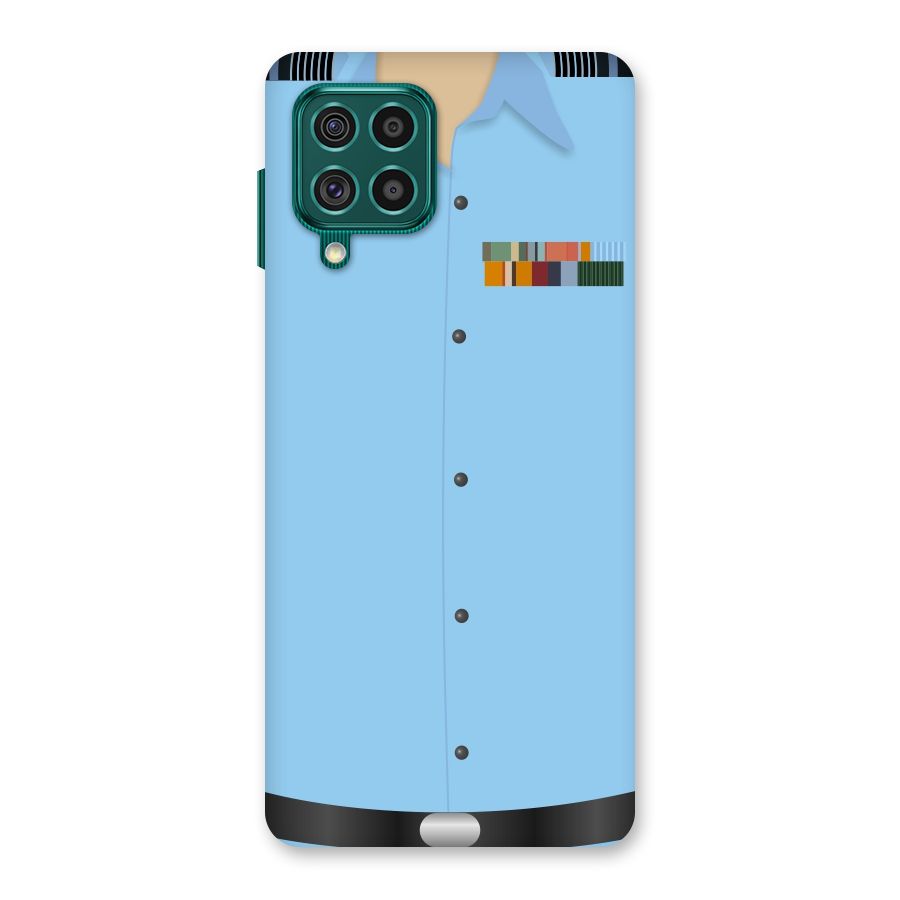 Air Force Uniform Back Case for Galaxy F62