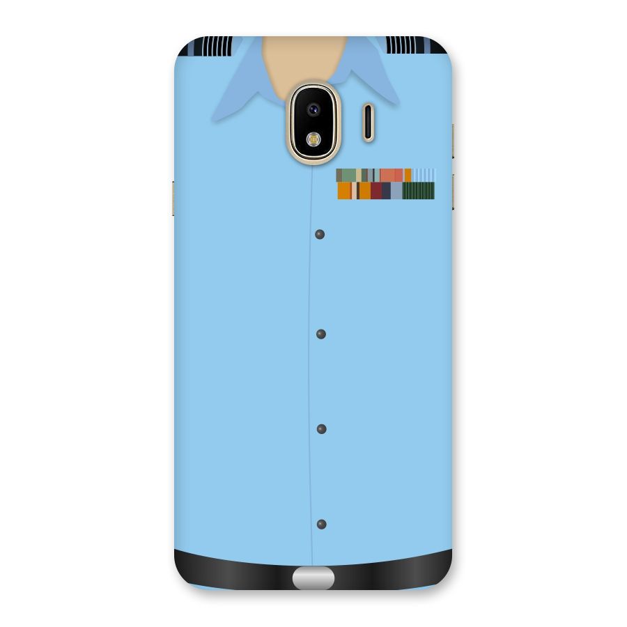 Air Force Uniform Back Case for Galaxy J4