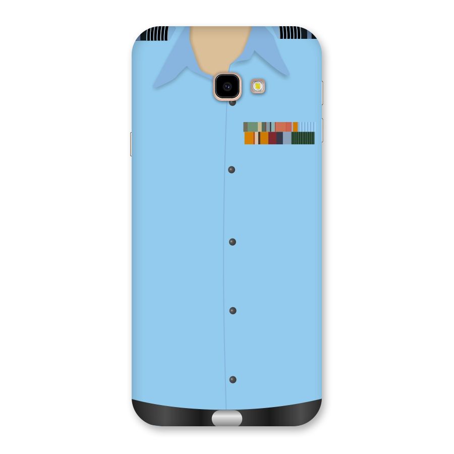 Air Force Uniform Back Case for Galaxy J4 Plus