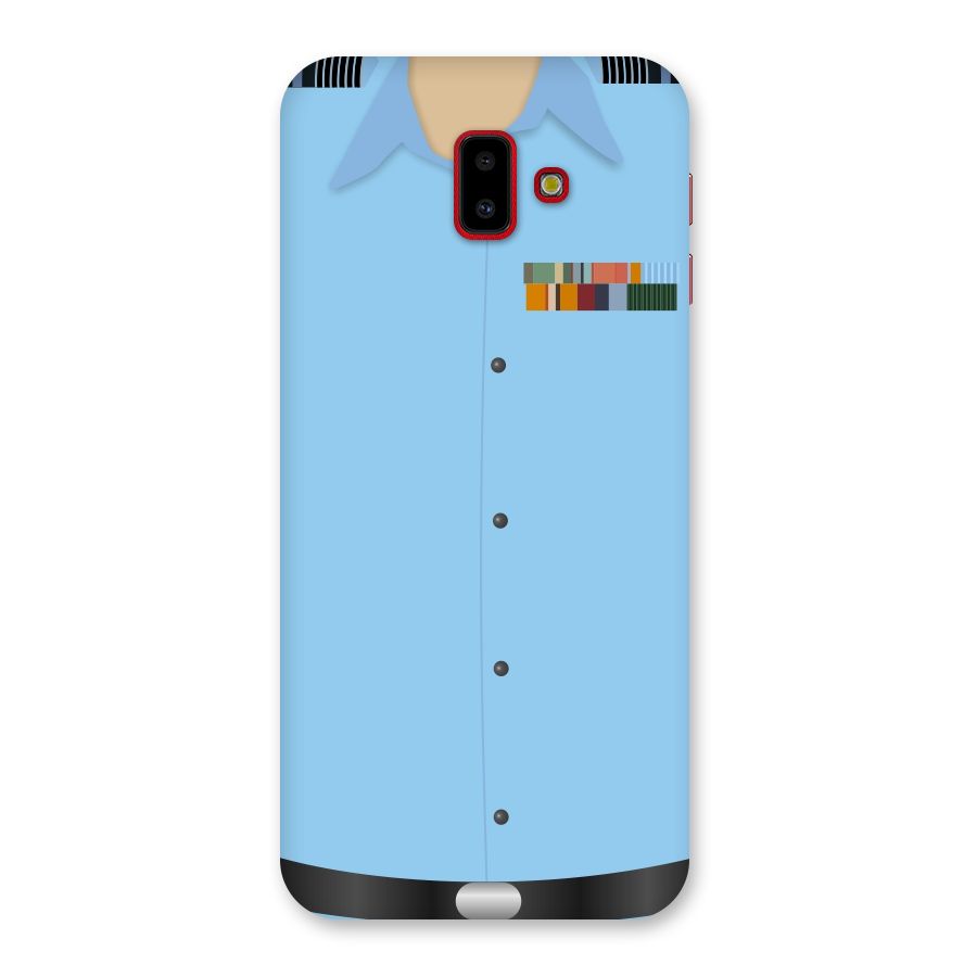 Air Force Uniform Back Case for Galaxy J6 Plus