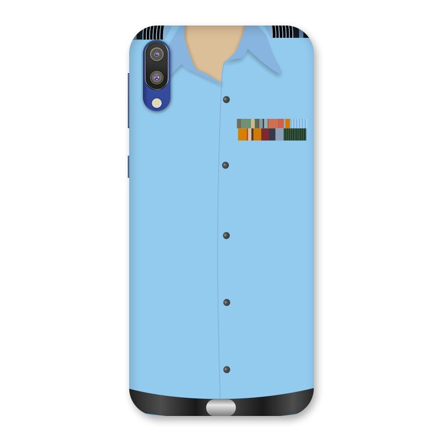 Air Force Uniform Back Case for Galaxy M10