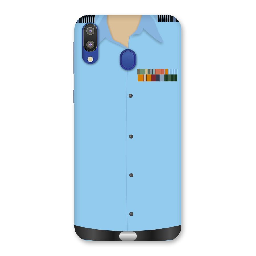 Air Force Uniform Back Case for Galaxy M20
