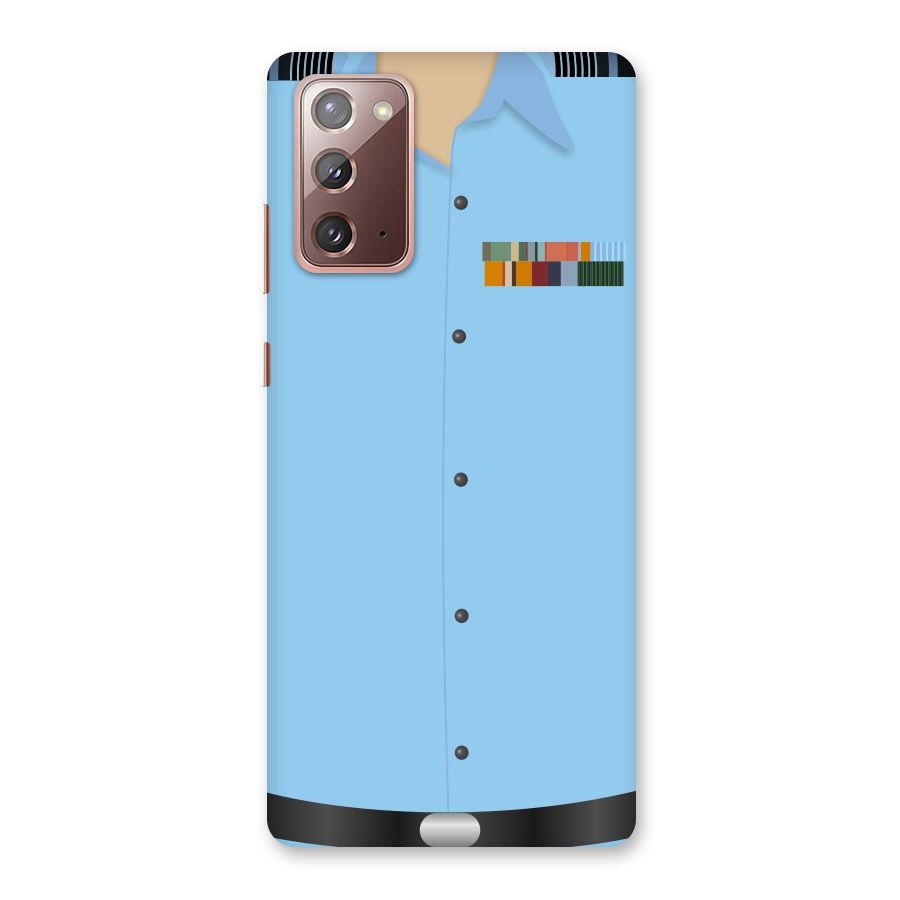 Air Force Uniform Back Case for Galaxy Note 20