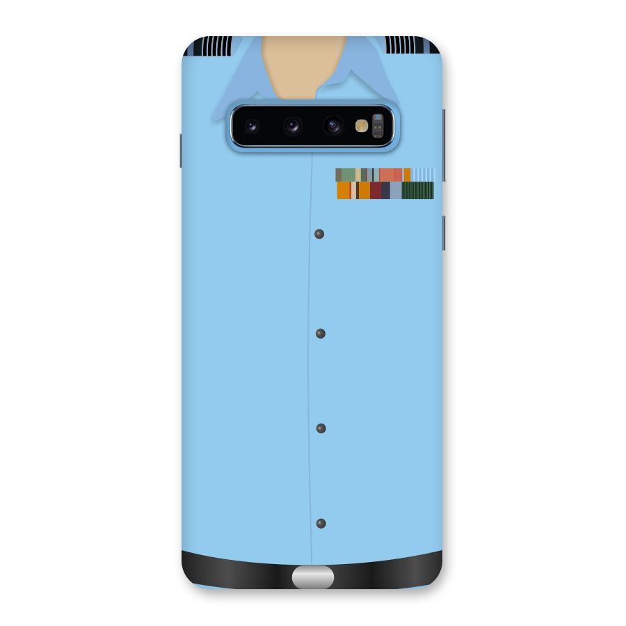 Air Force Uniform Back Case for Galaxy S10