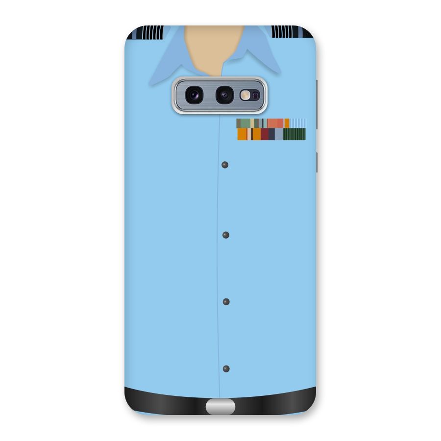 Air Force Uniform Back Case for Galaxy S10e