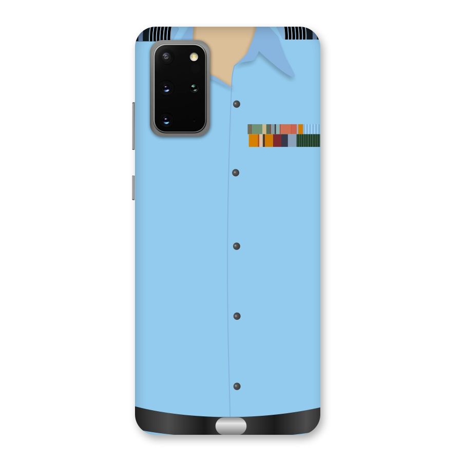 Air Force Uniform Back Case for Galaxy S20 Plus