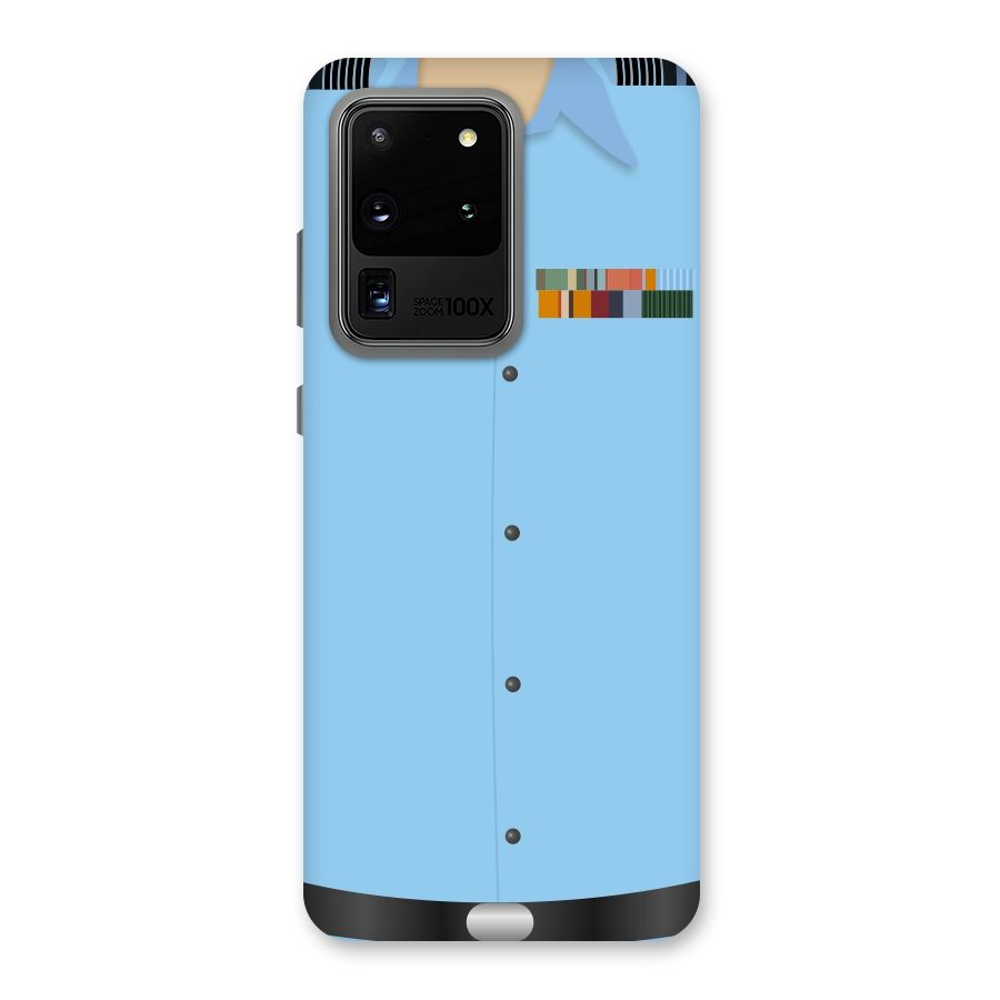 Air Force Uniform Back Case for Galaxy S20 Ultra