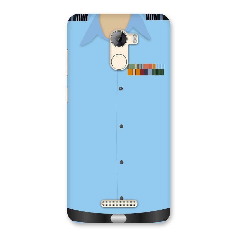 Air Force Uniform Back Case for Gionee A1 LIte