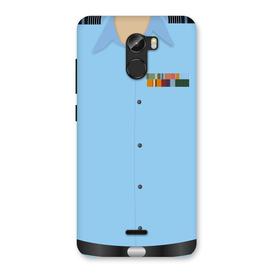 Air Force Uniform Back Case for Gionee X1