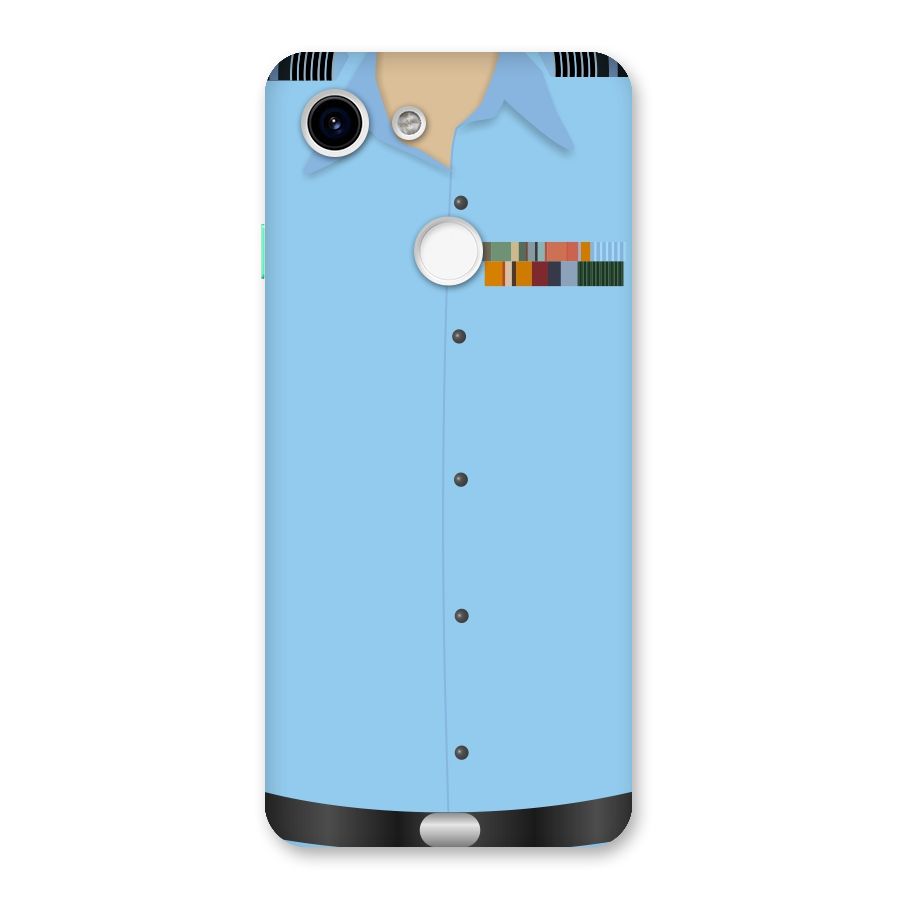 Air Force Uniform Back Case for Google Pixel 3
