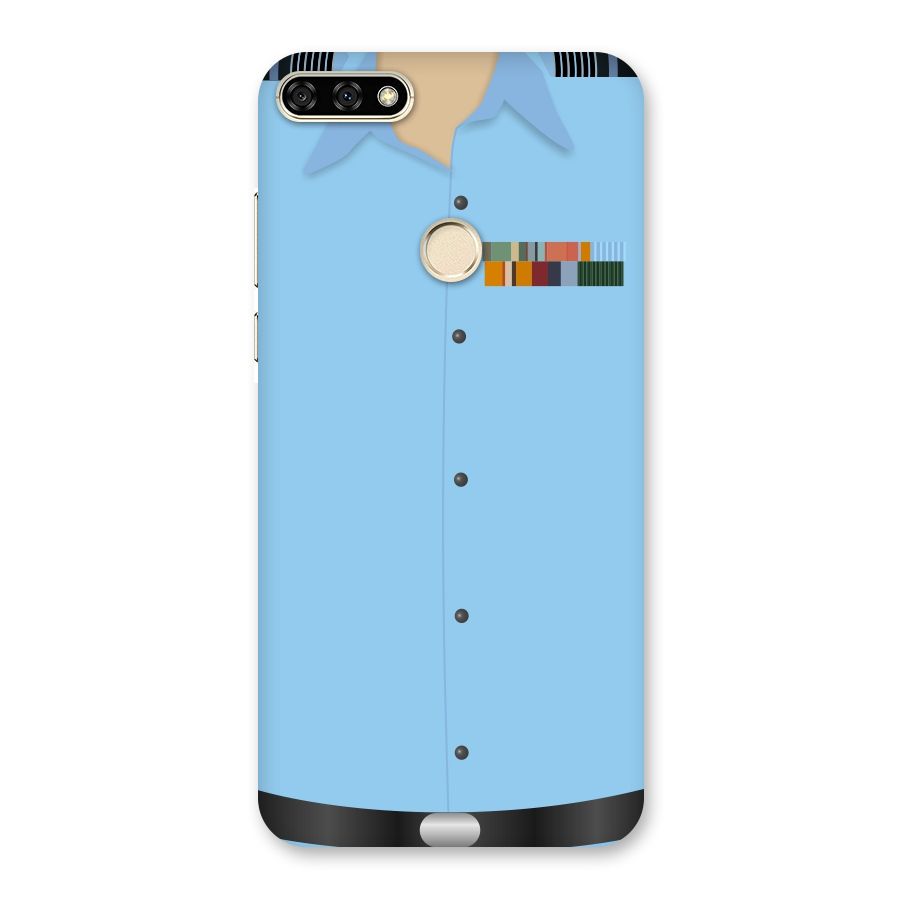 Air Force Uniform Back Case for Honor 7A