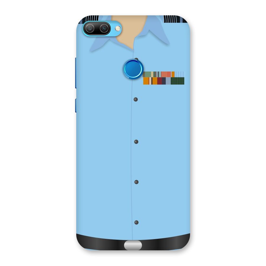 Air Force Uniform Back Case for Honor 9N